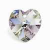 1 14mm Preciosa Crystal AB Heart