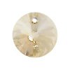 1 14mm Preciosa Honey Rivoli Pendant