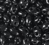 TB-01000 - 10 Grams Opaque Black 2.5x5mm Preciosa Twin Beads