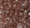 TB-02004 - 10 Grams Copperlined Crystal 2.5x5mm Preciosa Twin Beads