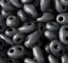 TB-01001 - 10 Grams Opaque Matte Black 2.5x5mm Preciosa Twin Beads