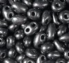 TB-01012 - 10 Grams Matte Terra Grey Pearl 2.5x5mm Preciosa Twin Beads