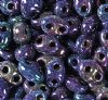 TB-01006 - 10 Grams Purple Iris 2.5x5mm Preciosa Twin Beads