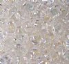 TB-02002 - 10 Grams Transparent Crystal Iris 2.5x5mm Preciosa Twin Beads