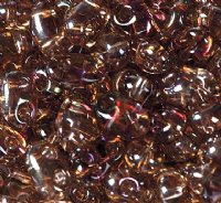 TB-02006 - 10 Grams Crystal Venus 2.5x5mm Preciosa Twin Beads