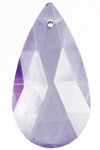 1 38x19mm Light Lavender Preciosa Pear Pendant