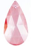 1 38x19mm Light Pink Preciosa Pear Pendant