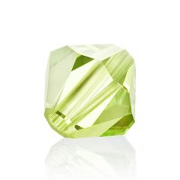 50, 3mm Limecicle Preciosa Crystal Rondell / Bicone Beads