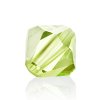 50, 3mm Limecicle Preciosa Crystal Rondell / Bicone Beads