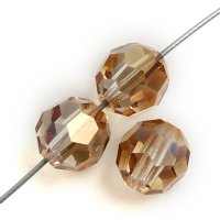 20, 4mm Round Celsian Preciosa Crystal Beads