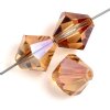 50 4mm Crystal Celsian Preciosa Bicone Beads