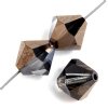 50 4mm Valentinite Preciosa Bicone Beads