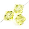 50 4mm Jonquil Preciosa Bicone Beads