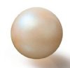 25, 4mm Pearlescent Yellow Preciosa Maxima Pearl Beads