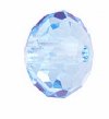 4, 6mm Preciosa Transparent Light Sapphire Bellatrix Beads