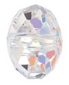 4, 6mm Preciosa Crystal AB Bellatrix Beads