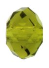 4, 6mm Preciosa Olivine Bellatrix Beads