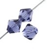 25 6mm Preciosa Tanzanite Bicones