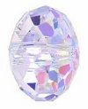4, 6mm Preciosa Violet AB Bellatrix Beads