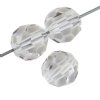 12, 8mm Faceted Round Crystal Preciosa Crystal Beads 