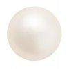 25, 8mm Light Creamrose Preciosa Maxima Pearl Beads