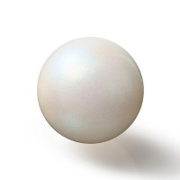 25, 8mm Pearlescent Cream Preciosa Maxima Pearl Beads