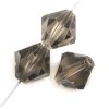 10 8mm Preciosa Black Diamond Bicones