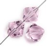 10 8mm Preciosa Pink Sapphire Bicones
