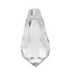 1 9x18mm Preciosa Crystal Round Cut Drop