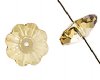 1 14mm Preciosa Blond Flare Flower