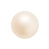 25, 4mm Creamrose Preciosa Maxima Pearl Beads