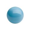 25, 4mm Aqua Blue Gem Color Preciosa Maxima Pearl Beads