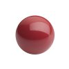 25, 4mm Cranberry Gem Color Preciosa Maxima Pearl Beads