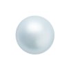 25, 4mm Light Blue Preciosa Maxima Pearl Beads