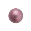 25, 4mm Light Burgundy Preciosa Maxima Pearl Beads