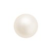 25, 4mm Light Creamrose Preciosa Maxima Pearl Beads