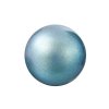 25, 4mm Pearlescent Blue Preciosa Maxima Pearl Beads