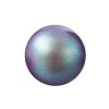 25, 4mm Pearlescent Violet Preciosa Maxima Pearl Beads