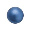 25, 6mm Blue Preciosa Maxima Pearl Beads