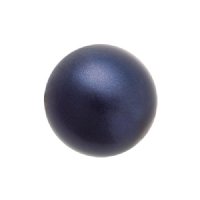 25, 6mm Dark Blue Preciosa Maxima Pearl Beads