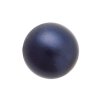 25, 6mm Dark Blue Preciosa Maxima Pearl Beads