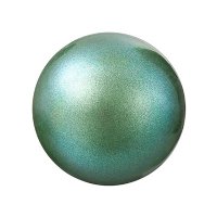 25, 6mm Pearlescent Green Preciosa Maxima Pearl Beads