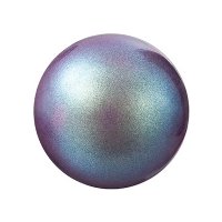 25, 6mm Pearlescent Violet Preciosa Maxima Pearl Beads