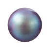 25, 6mm Pearlescent Violet Preciosa Maxima Pearl Beads