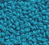 TB-02018 - 10 Grams Opaque Dyed Aqua 2.5x5mm Preciosa Twin Beads