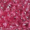TB-38698 - 10 Grams Dark Rose Lined Crystal 2.5x5mm Preciosa Twin Beads
