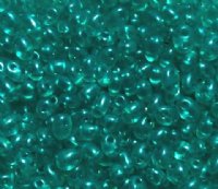 TB-08358 - 10 Grams Crystal Green Aqua Pearl 2.5x5mm Preciosa Twin Beads