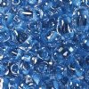 TB-38636 - 10 Grams Blue Lined Crystal 2.5x5mm Preciosa Twin Beads