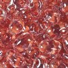 TB-38689 - 10 Grams Orange Lined Crystal 2.5x5mm Preciosa Twin Beads