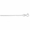 18 inch 1mm Sterling Silver Oval Cable Chain